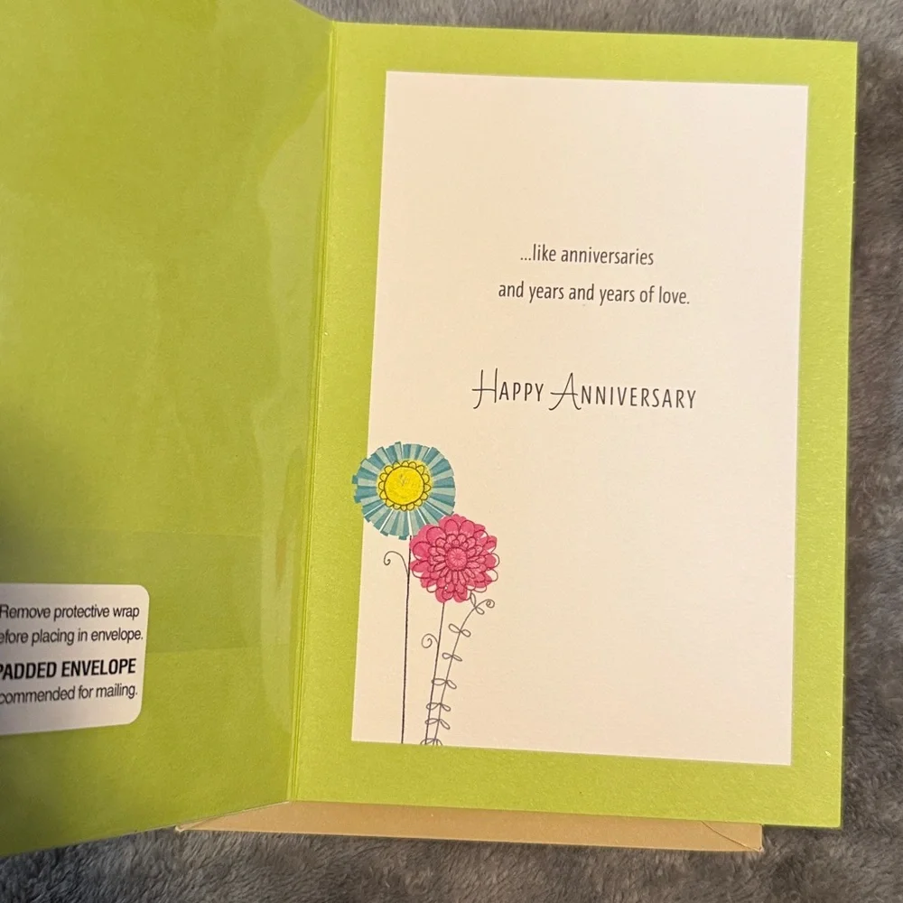 🌻 Bundle of 2 Hallmark Anniversary Cards